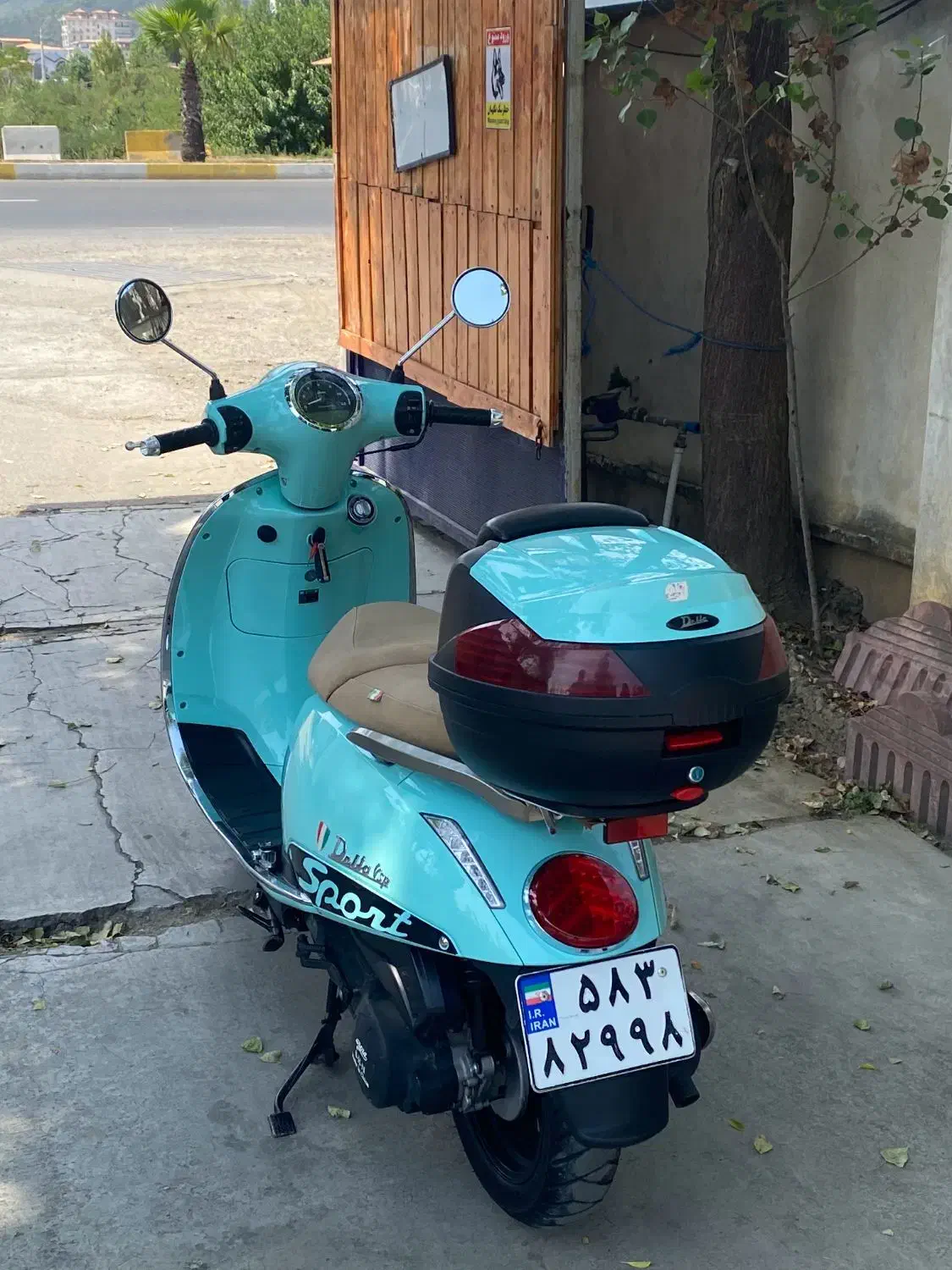 موتور وسپا شاهین موتور دلتا۱۷۰|موتورسیکلت|رامسر, |دیوار