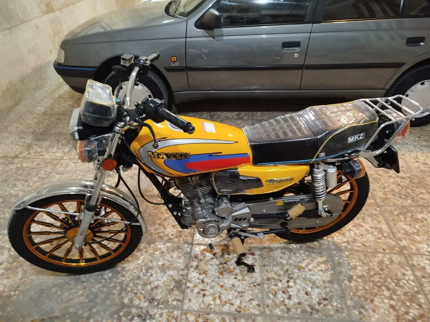 متین ۲۰۰ ۱۴۰۳ خشک|موتورسیکلت|دورود, |دیوار