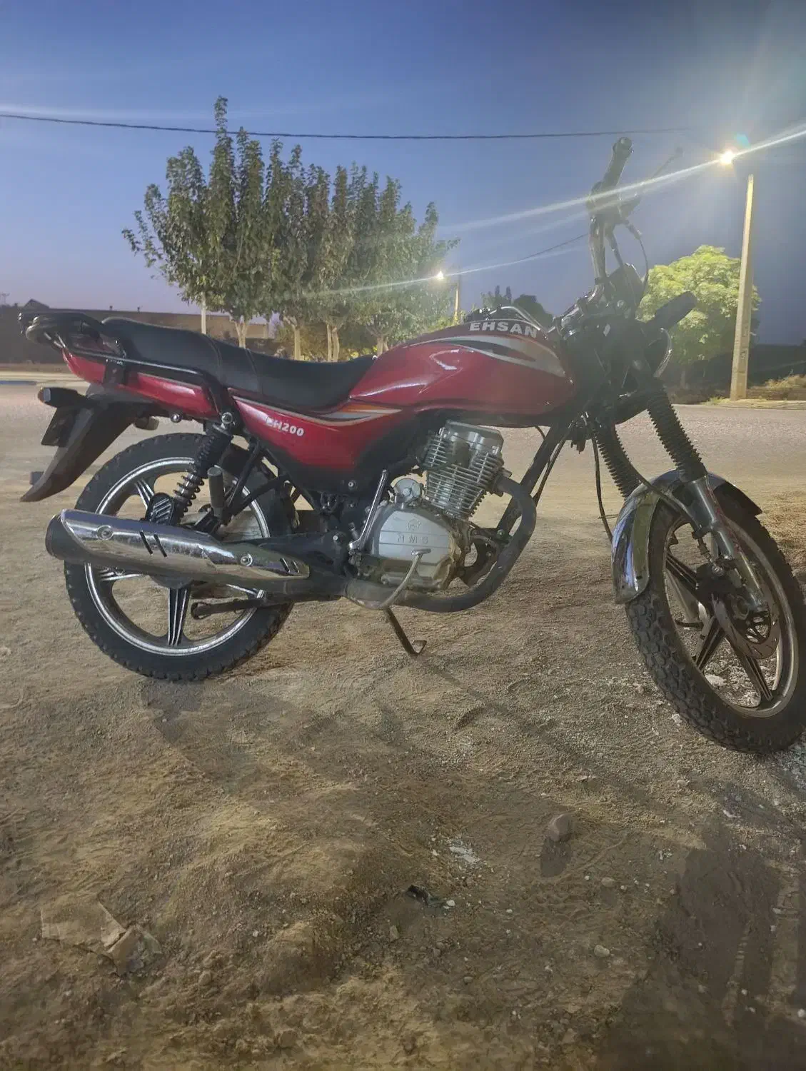موتور احسان شکاری 200|موتورسیکلت|ساوه, |دیوار
