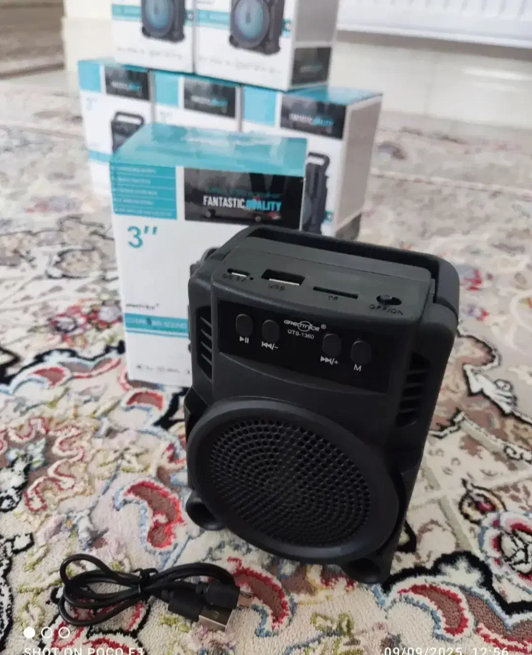 اسپیکر بلوتوث دار رادیو مموری وفلاش خور|سیستم صوتی خانگی|بوکان, |دیوار