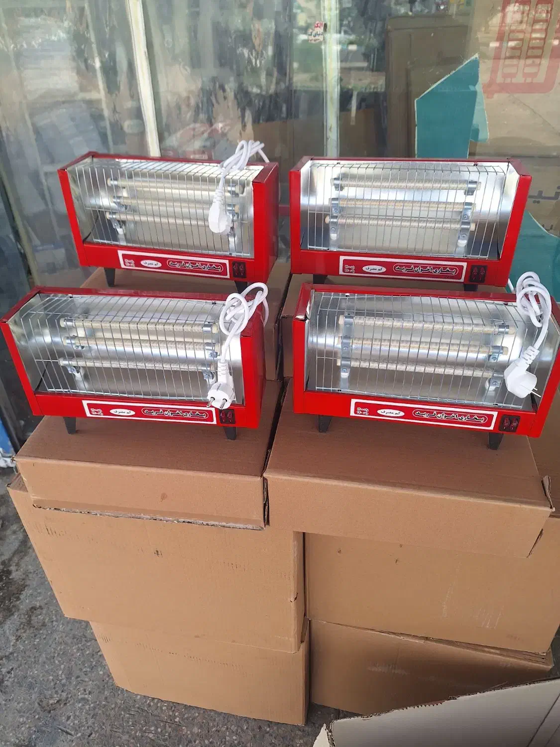 هیتر برقی بخاری یگانه|بخاری، هیتر، شومینه|اهواز, گلستان|دیوار