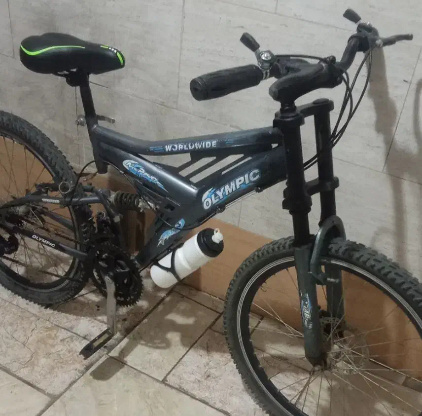 دوچرخه 24 دنده ای کمکدار حرفه ای در حد نو|دوچرخه، اسکیت، اسکوتر|قزوین, |دیوار