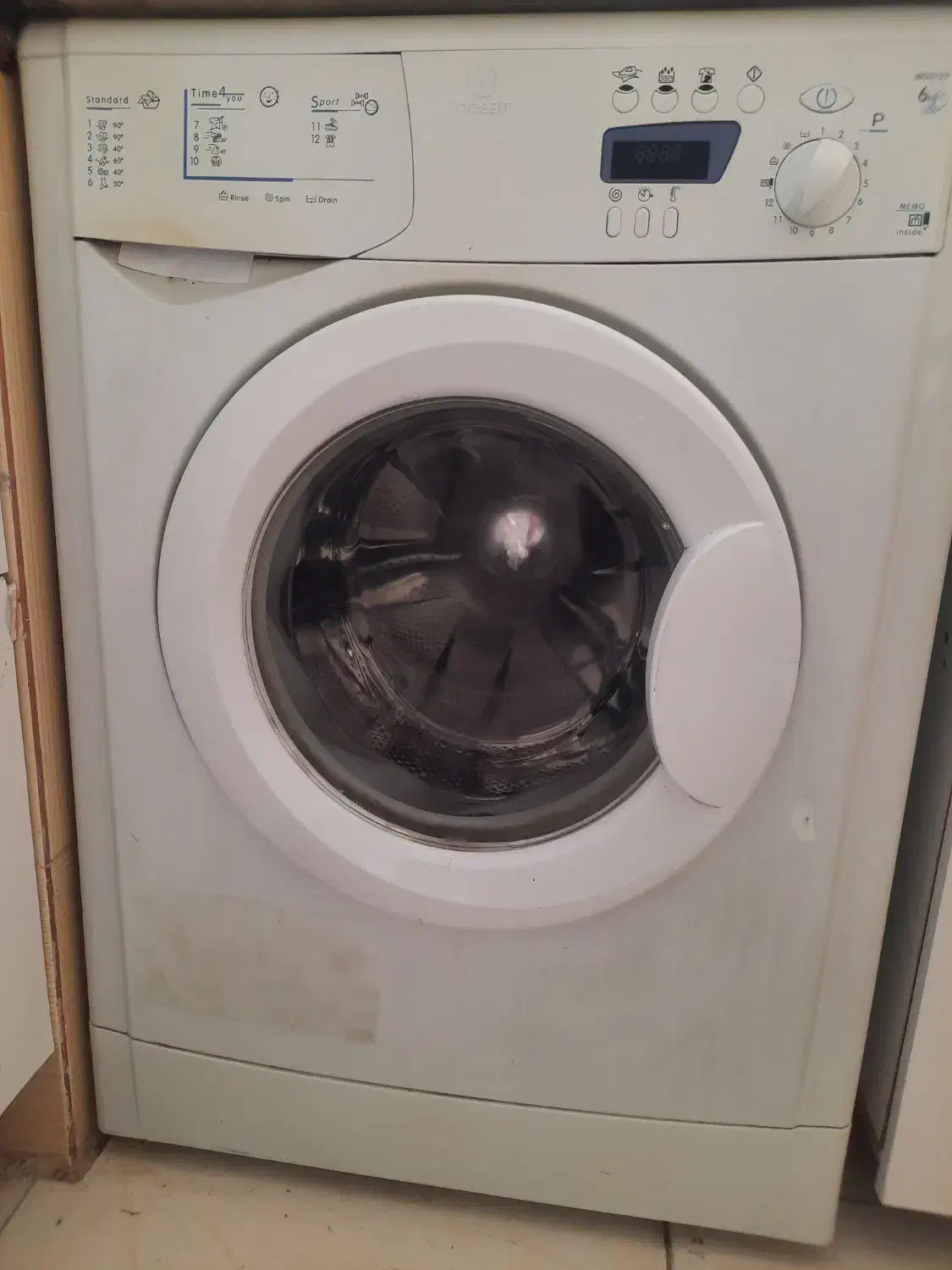 لباسشویی ایندوزیت|ماشین لباسشویی و خشک‌کن لباس|مشهد, چهارچشمه|دیوار