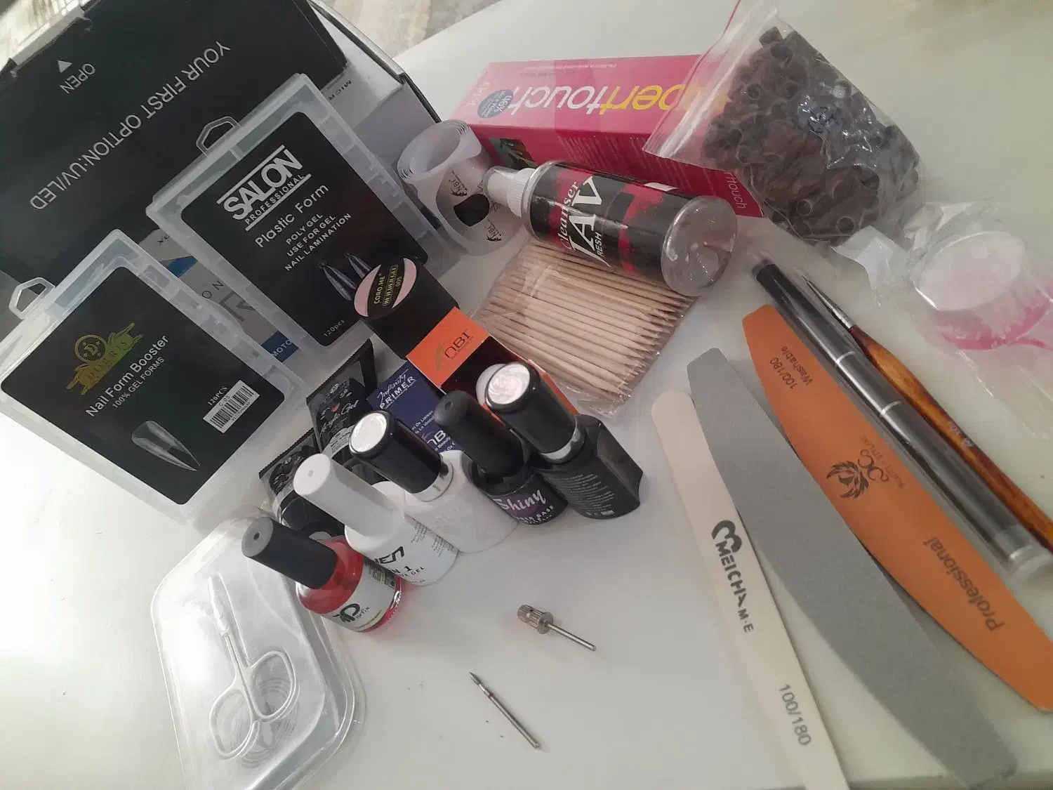 فروش لوازم کاشت ناخن کامل و نو|آرایشگاه و سالنهای زیبایی|نیشابور, هفده شهریور|دیوار