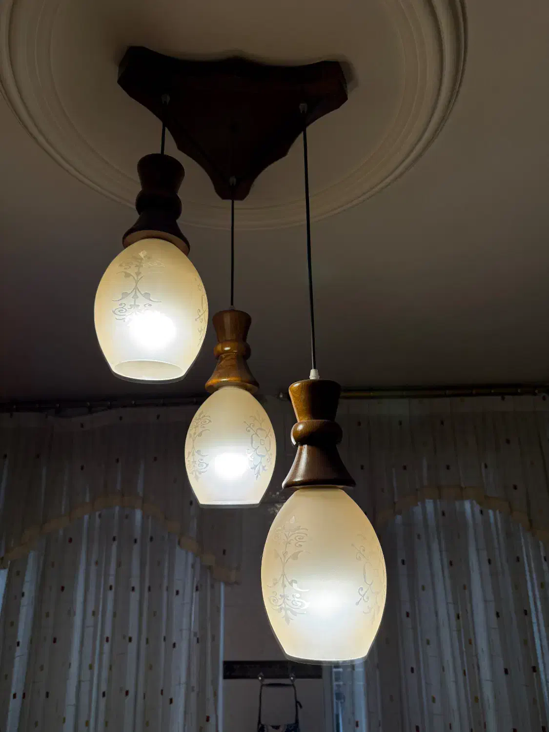 لوستر ۳ شاخه|لوستر و چراغ آویز|تهران, سازمان آب|دیوار