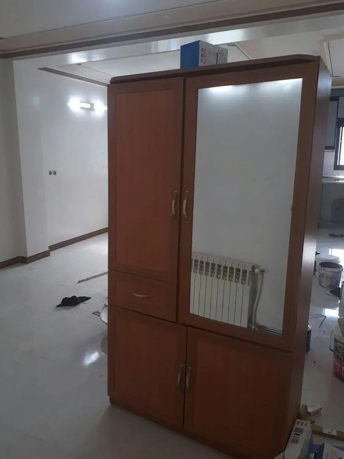 کمد و جا کفشی|جاکفشی، کمد، دراور|آمل, |دیوار