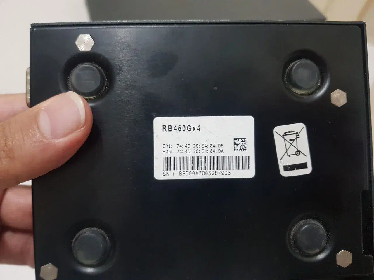 روتر برد میکروتیک MikroTik RB450G X4|مودم و تجهیزات شبکه|تهران, یوسفآباد|دیوار