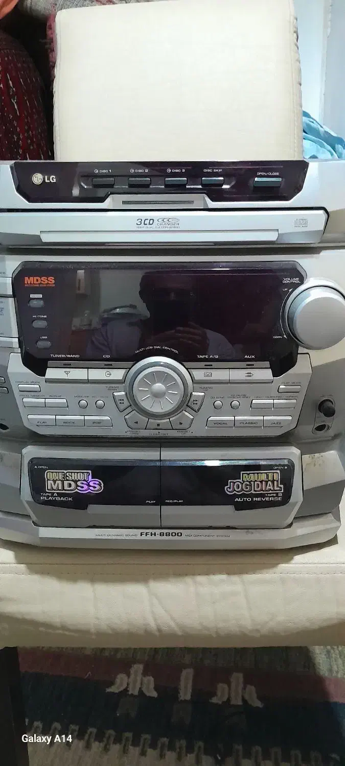 یک دستگاه ال جی سی دی خور ونوارخور|سیستم صوتی خانگی|رستمآباد, |دیوار