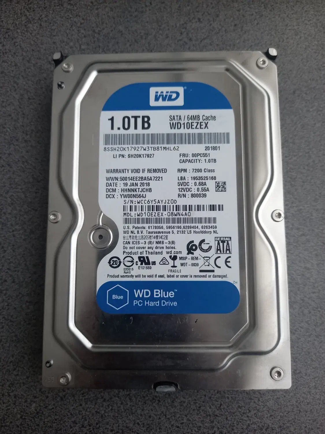 هارد اکسترنال و اینترنال ۱ ترا و ۵۰۰ گیگ|قطعات و لوازم جانبی رایانه|مشهد, حجاب (شهرک غرب)|دیوار