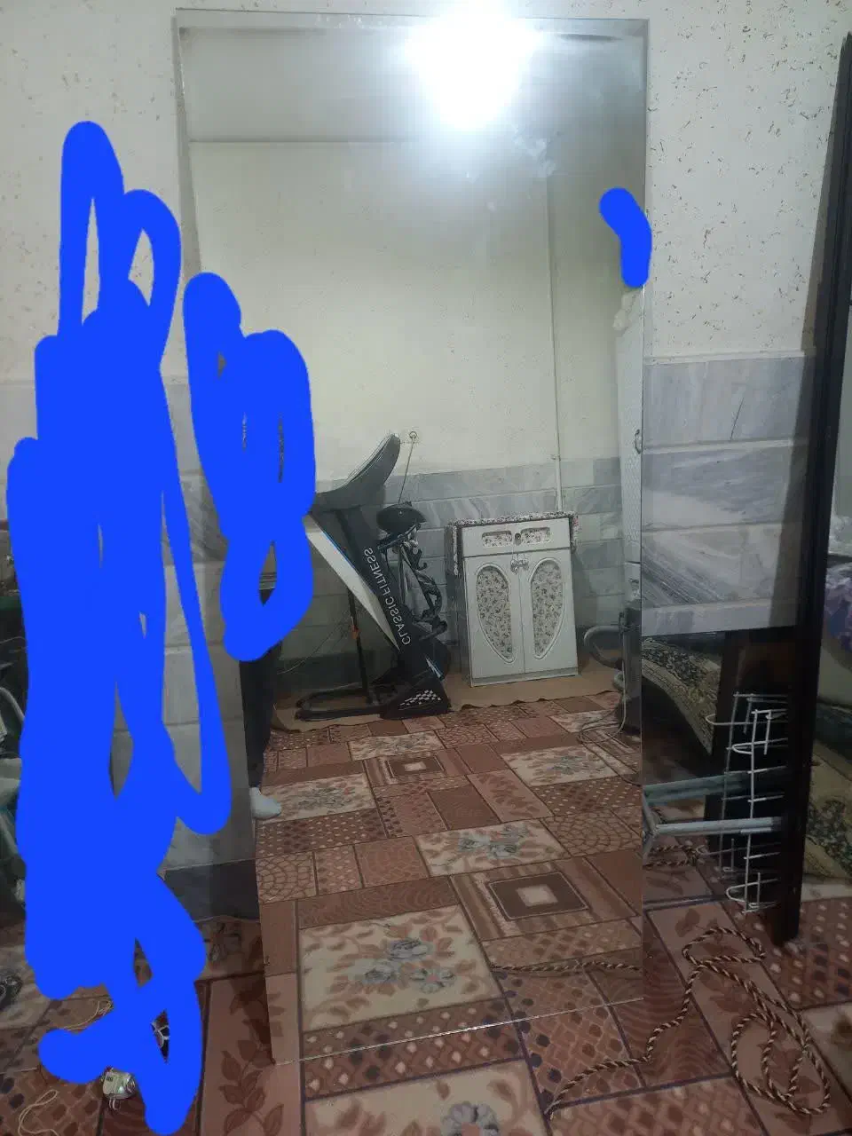 اینه قدی سالم تمیز|آینه|قم, علی آباد سعدگان|دیوار