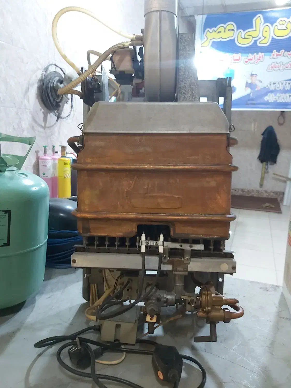 آبگرمکن فن دار درحدنو|آبگرمکن، پکیج، شوفاژ|قرچک, مهدیه|دیوار