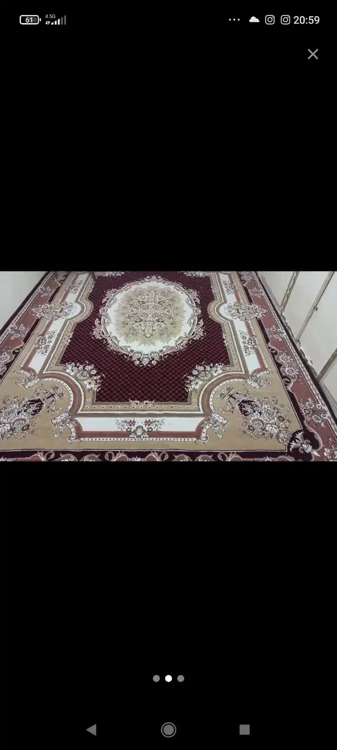 فرش 12متری و9متری سالم|فرش|قم, باغ کرباسی|دیوار