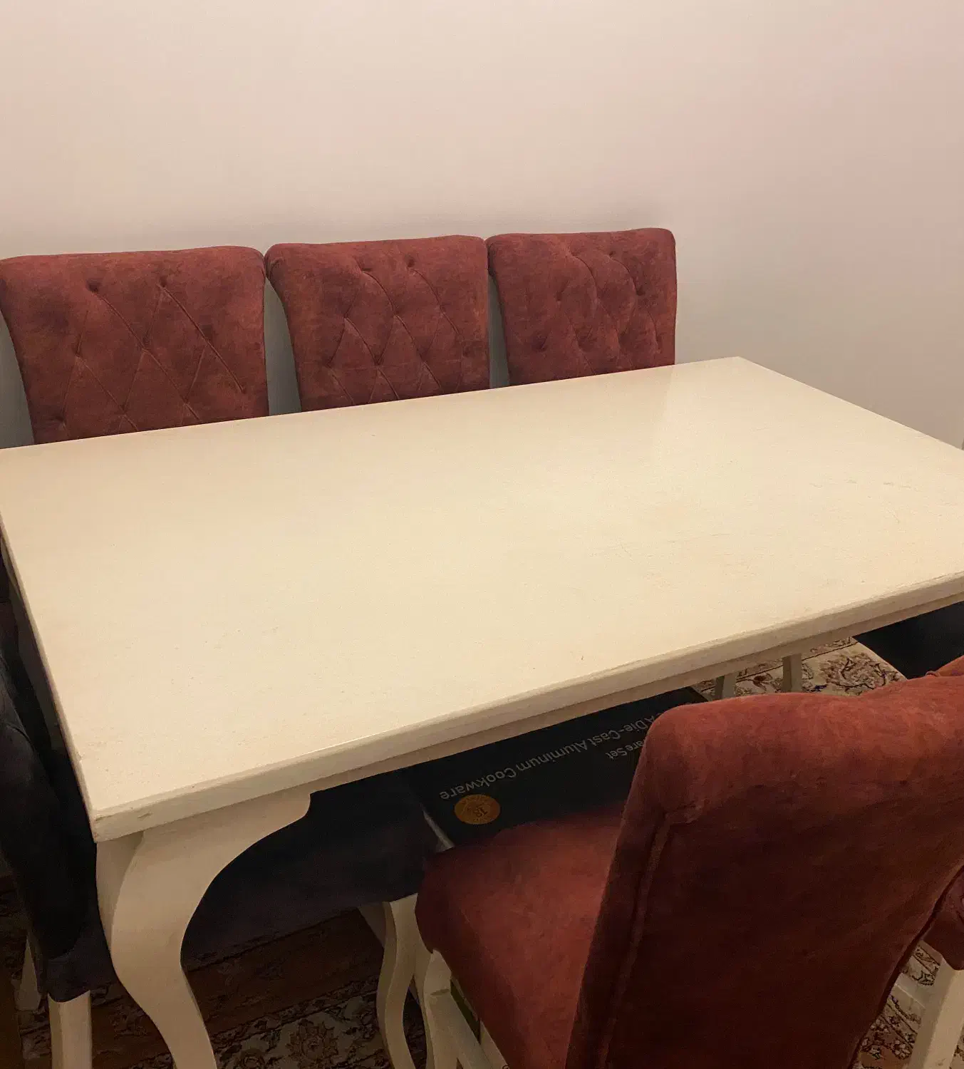 ناهار خوری ۶نفره|میز و صندلی غذاخوری|رشت, دیلمان|دیوار