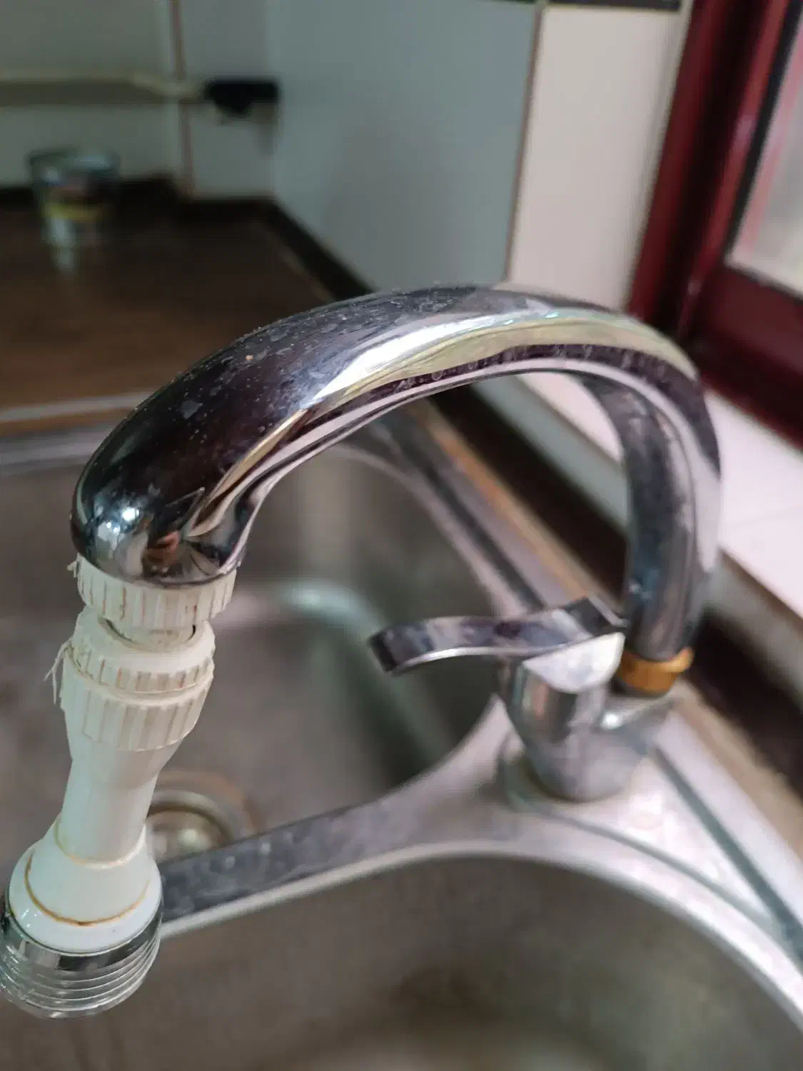 سینگ دو قلو مارک البرز با شیر وسیفون|مصالح و تجهیزات ساختمان|رویان, |دیوار