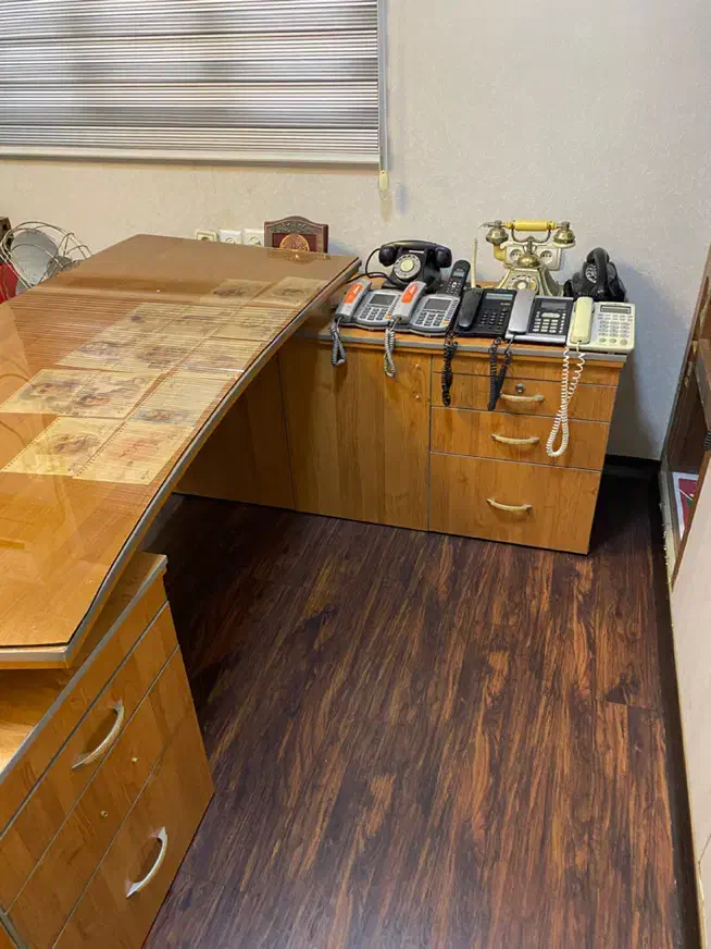 میز اداری ۲ تیکه|مبلمان اداری|اهواز, زیتون کارگری|دیوار