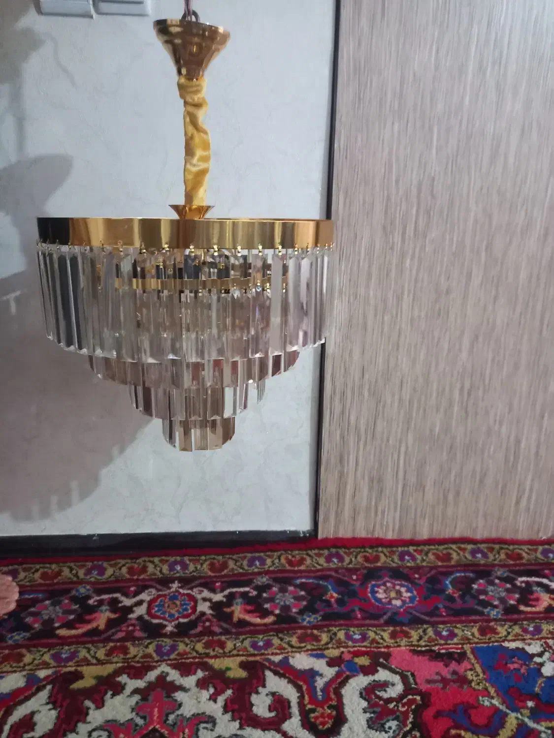 لوستر فلزی|لوستر و چراغ آویز|شهریار, شهریار|دیوار