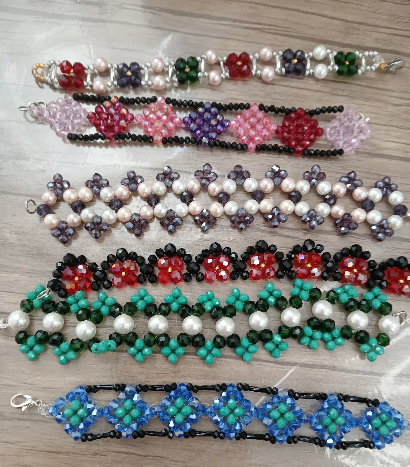 دستبند کریستال مروارید|بدلیجات|تهران, شمسآباد|دیوار