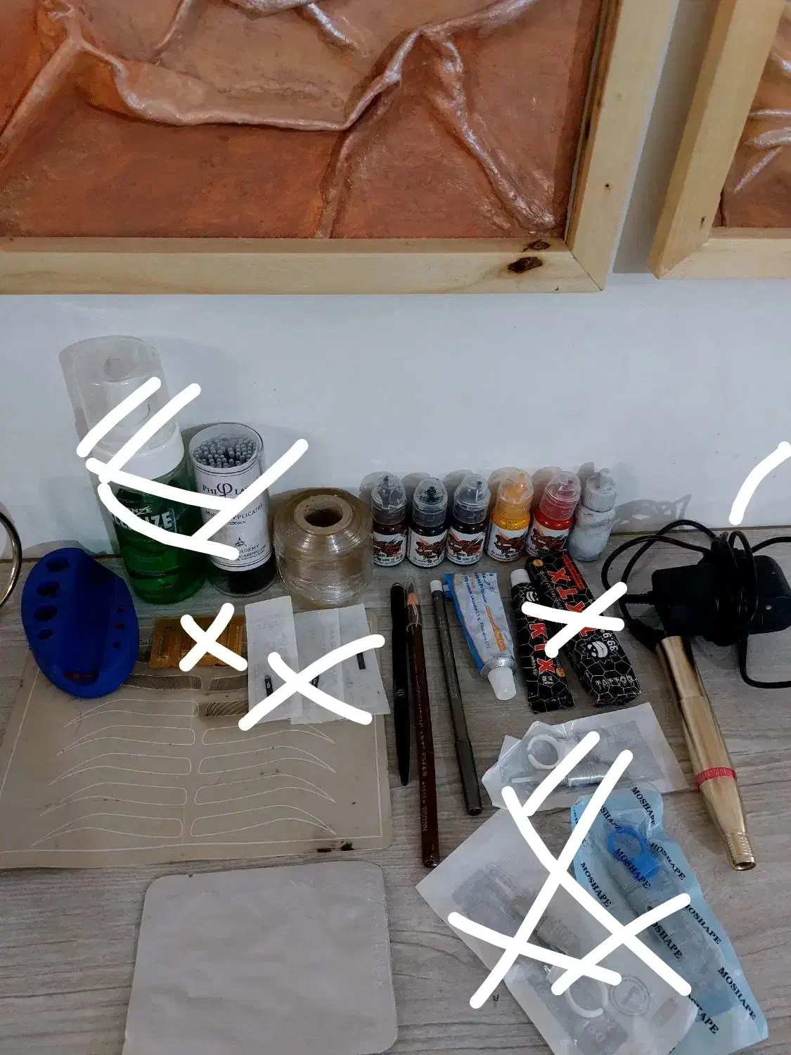 لوازم کامل تتو صورت (بلیدینگ و میکروپیگمنتیشن)|آرایشی، بهداشتی، درمانی|تبریز, |دیوار