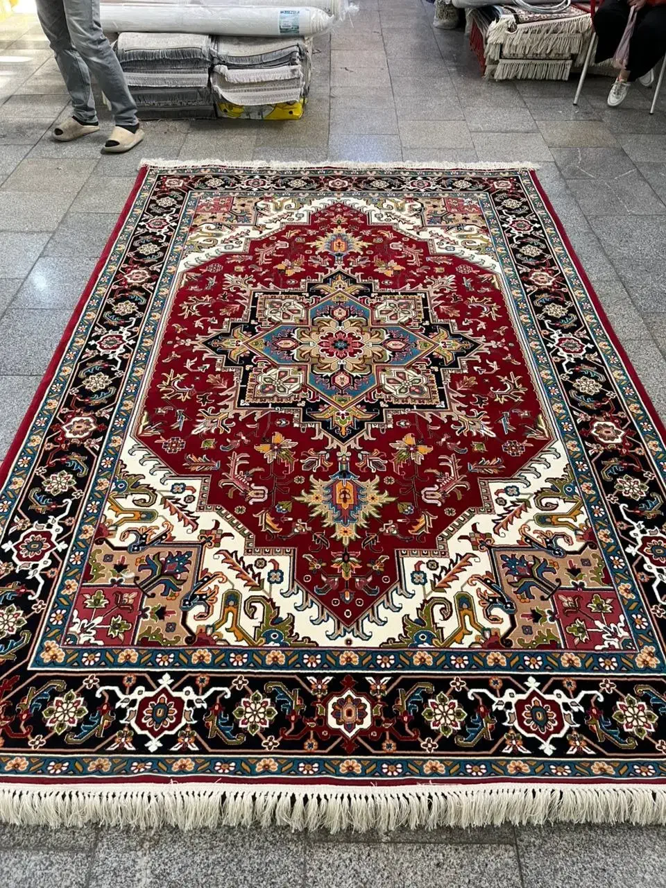 فرش ۶متری نونو|فرش|تبریز, |دیوار