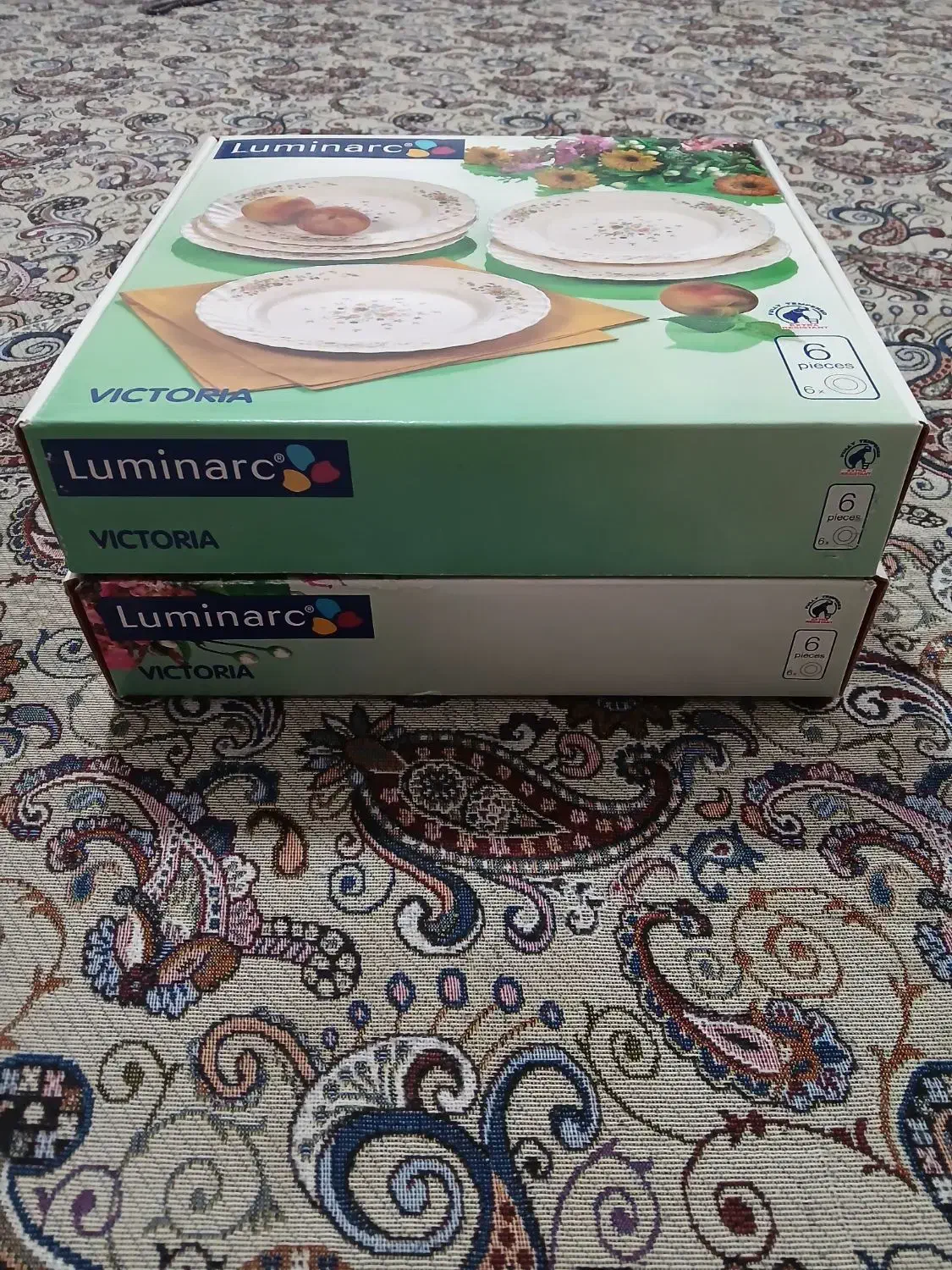 بشقاب گل ویکتوریا اصل فرانسه|ظروف سرو و پذیرایی|رفسنجان, |دیوار