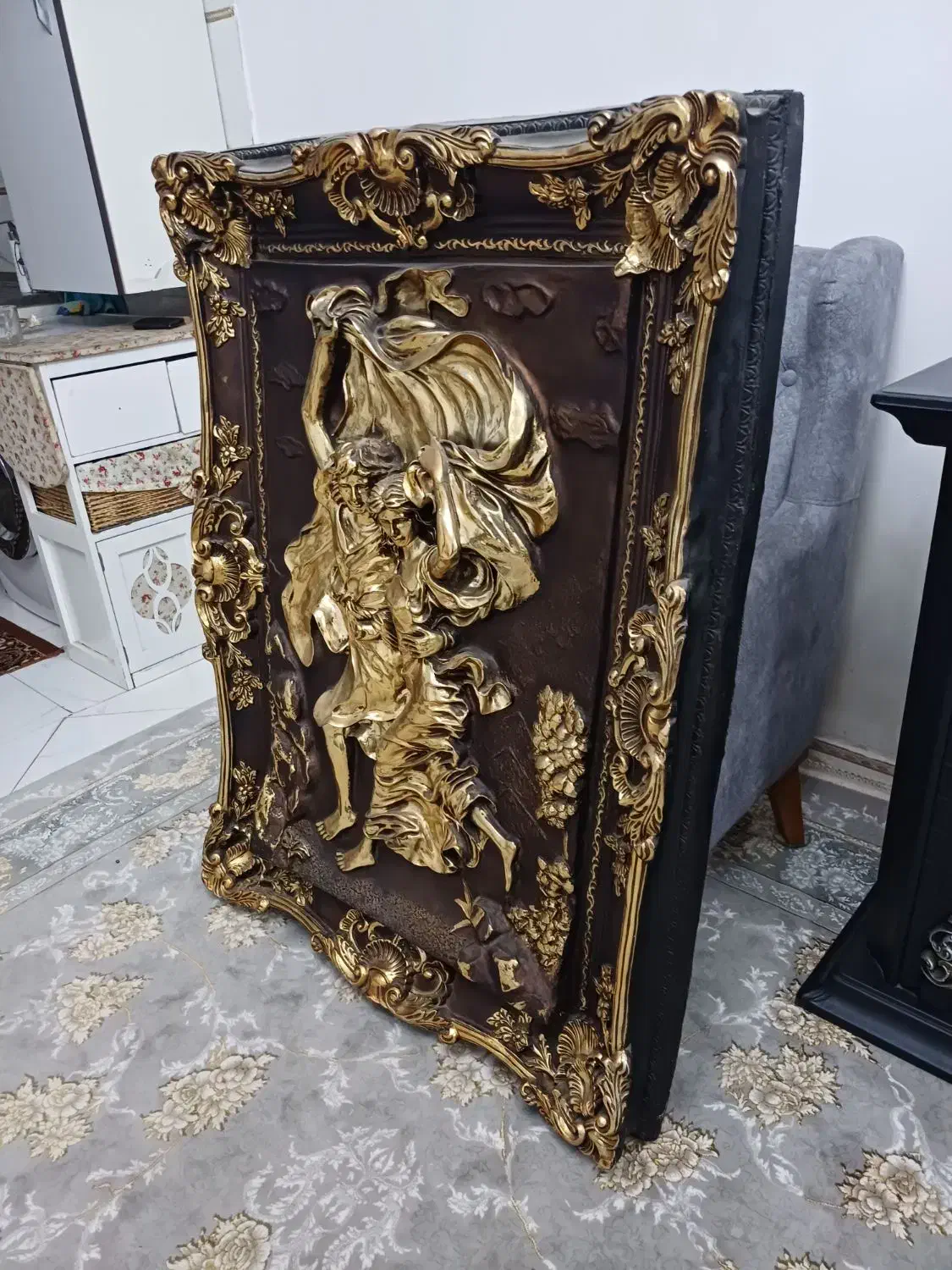 تابلو آدم هوا طلا کوب|تابلو، نقاشی، عکس|اراک, |دیوار