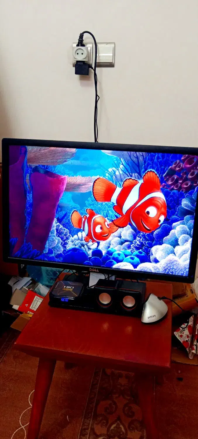 مانیتور حرفه ای کامپیوتر 24 اینچ دل dell طراحی گیم|قطعات و لوازم جانبی رایانه|نجف‌آباد, مولوی شمالی|دیوار