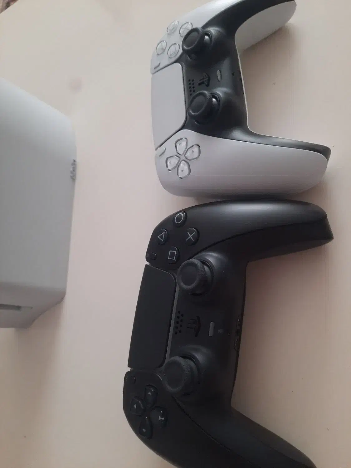 ps5 slim Drive با دسته اضافه|کنسول، بازی ویدئویی و آنلاین|فرح آباد, |دیوار