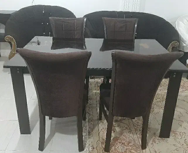 میز و صندلی غذا خوری ۴ نفره|میز و صندلی غذاخوری|اهواز, زیتون کارمندی|دیوار