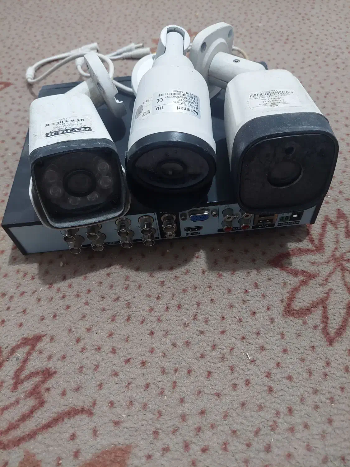 دوربین و دی وی آر مناسب باغ و انبار|دوربین مداربسته|لنجان, |دیوار