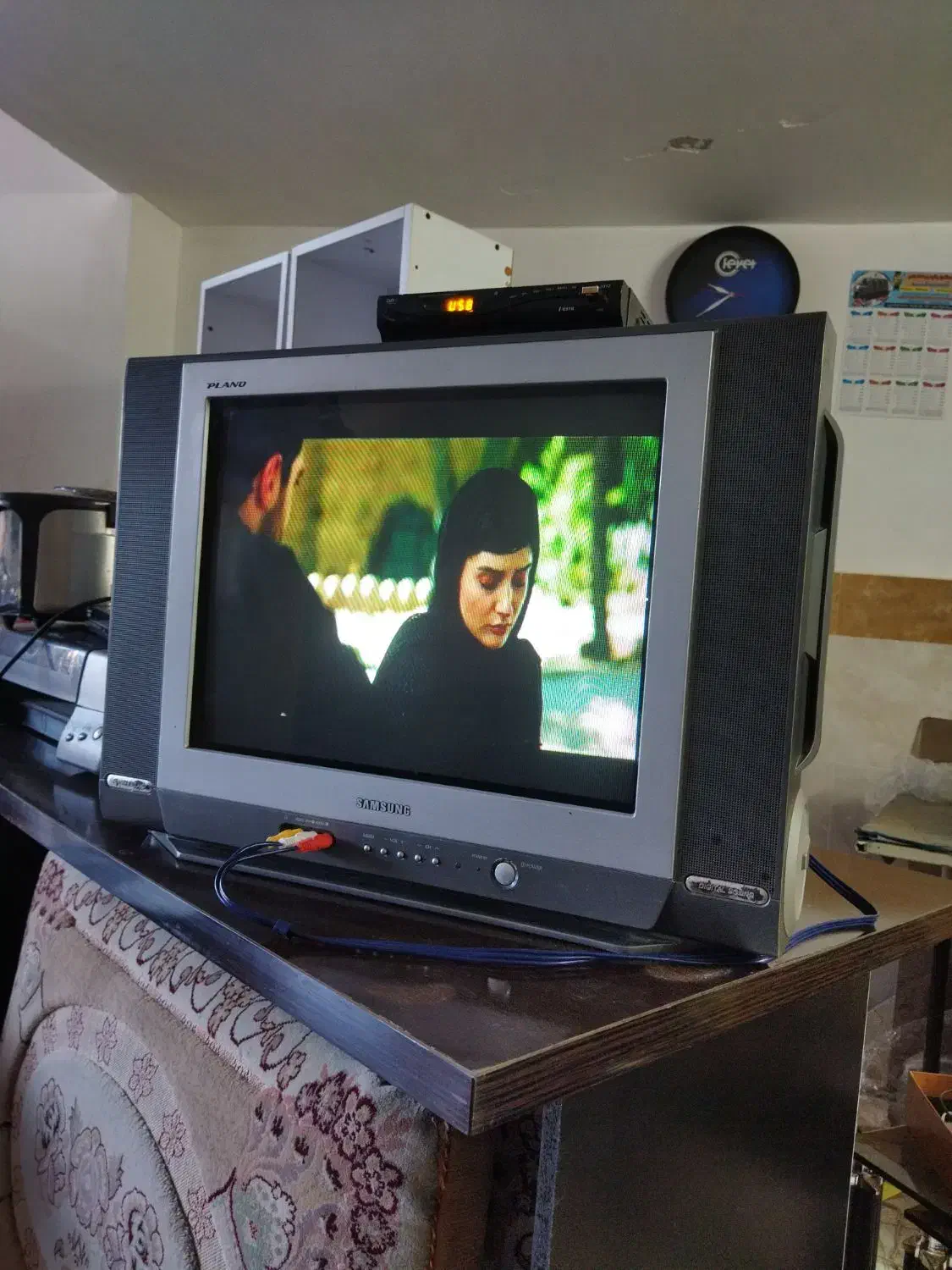 تلویزیون 21 اینچ سامسونگ سالم تمیز|تلویزیون و پروژکتور|گنبد کاووس, |دیوار