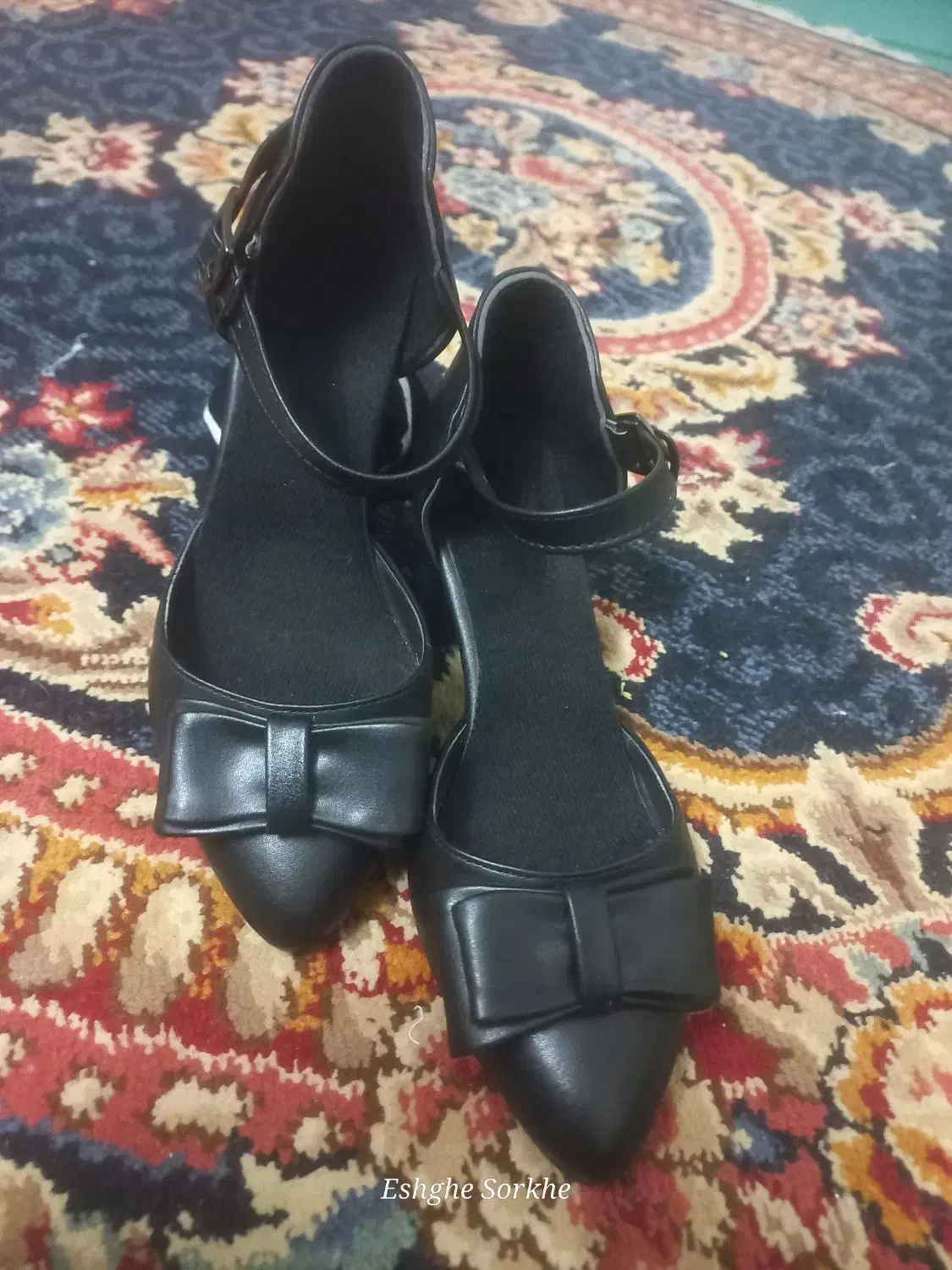 دو جفت  صندل مشکی نو|کیف، کفش، کمربند|یزد, |دیوار