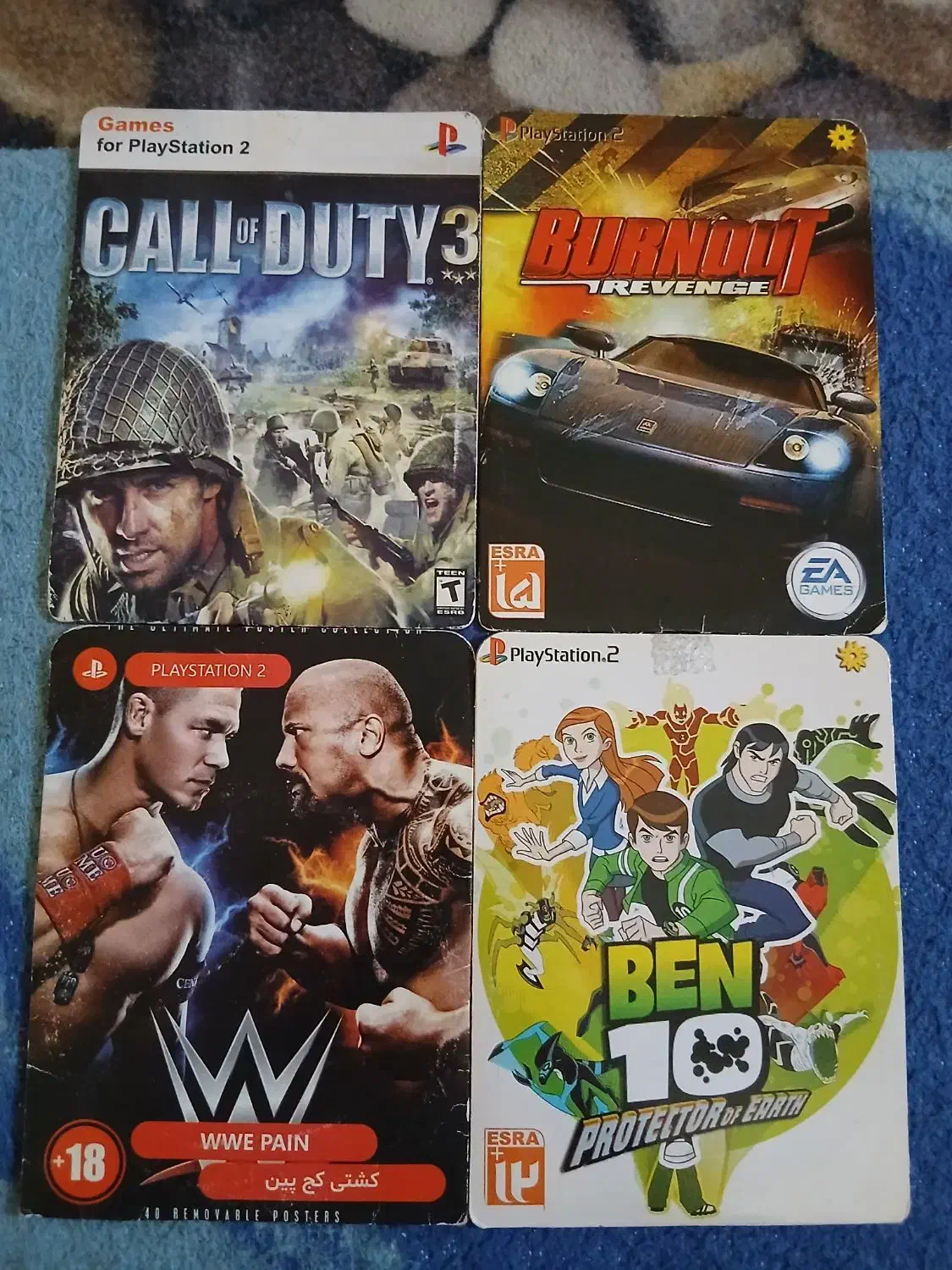 ۴ بازی پلی استیشن ۲|کنسول، بازی ویدئویی و آنلاین|بندر انزلی, ساحل قو|دیوار