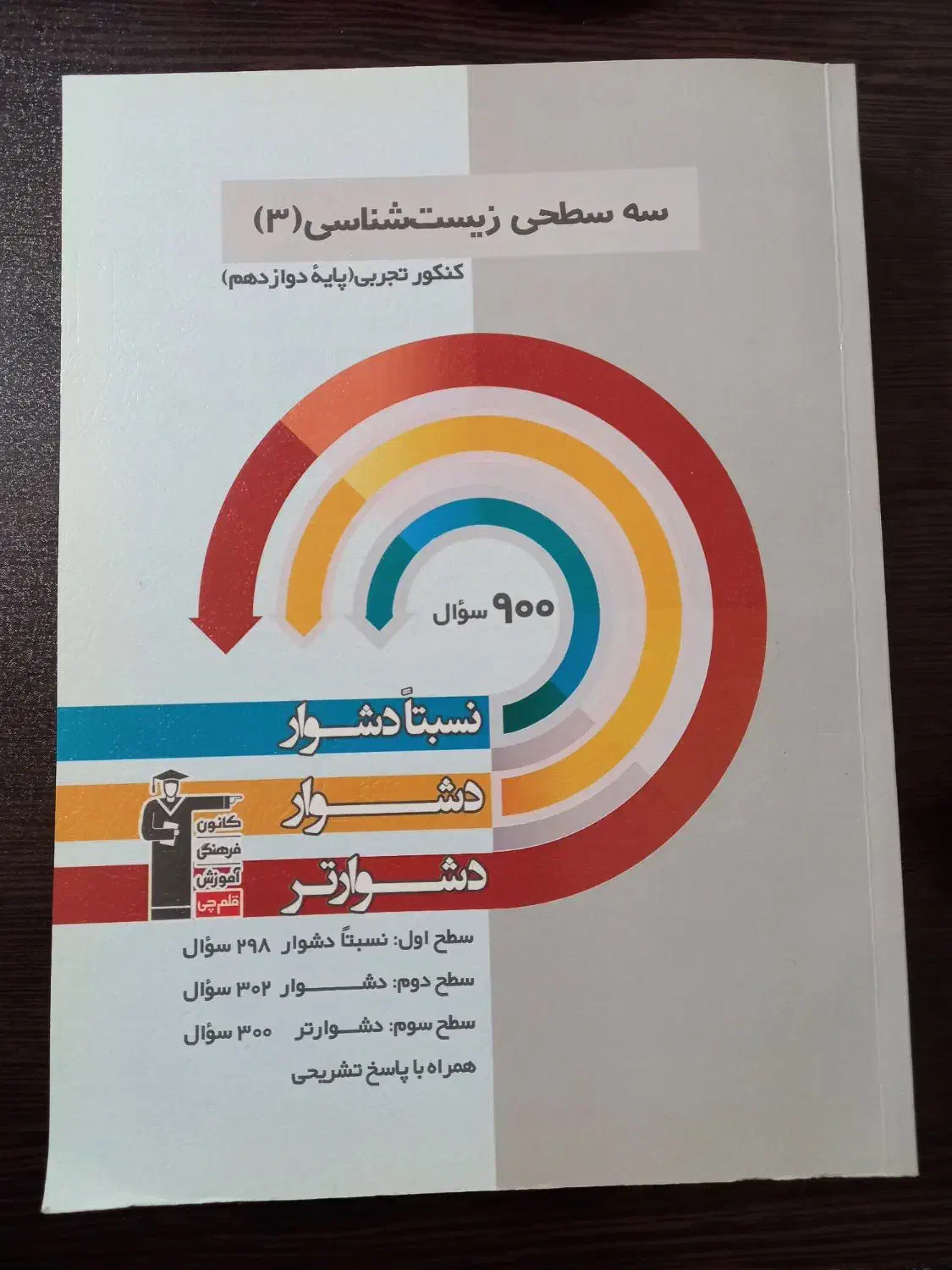 کتاب های سه سطحی قلمچی|کتاب و مجله آموزشی|بروجرد, |دیوار