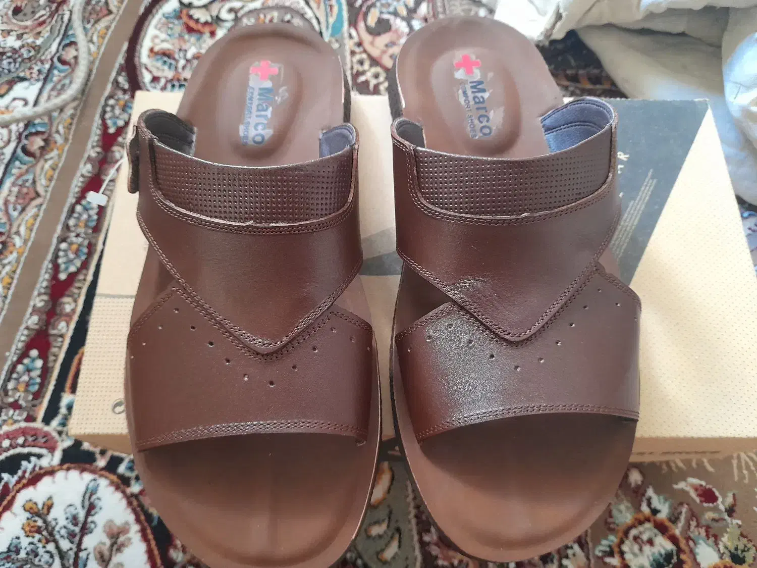 دمپایی تمام چرم|کیف، کفش، کمربند|تبریز, |دیوار