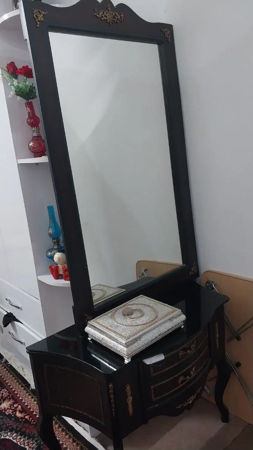 شمعدان آینه|مبلمان خانگی و میز عسلی|قائن, |دیوار