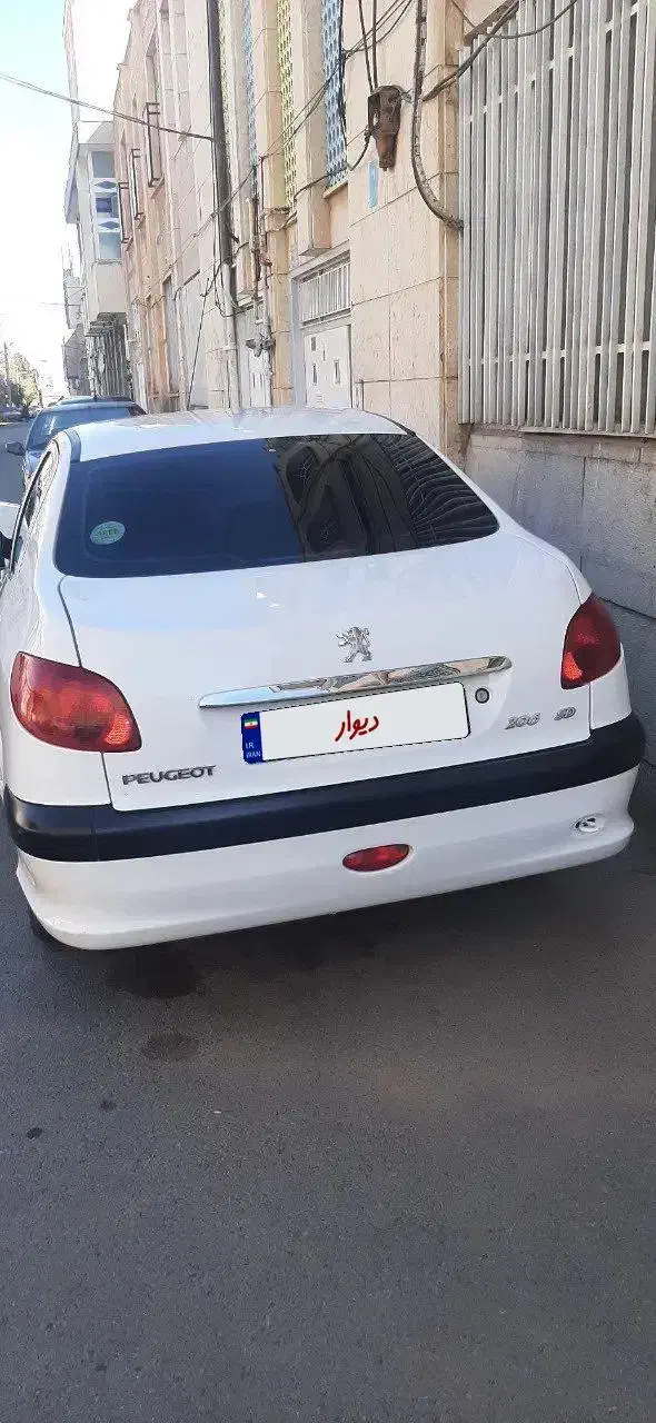 ۲۰۶ اس دی v8 بی رنگ کم کار کرد|خودرو سواری و وانت|قم, چهل درخت|دیوار