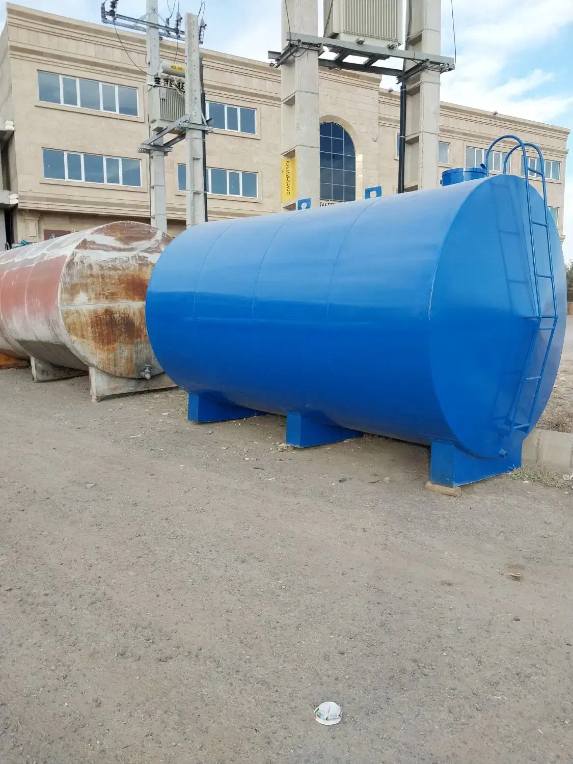 تولیدی تانکر آب و مخزن آب گالوانیزه شرطی|مصالح و تجهیزات ساختمان|صوفیان, |دیوار