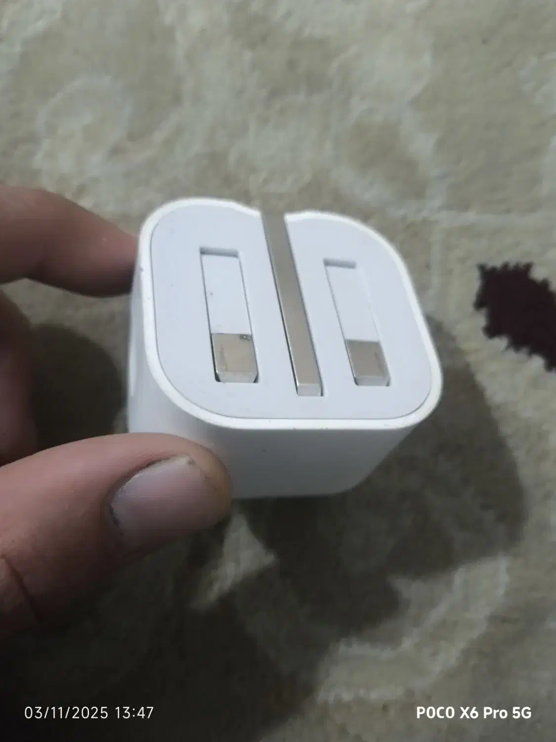 شارژر ایفون درحدنو ی هفته کار نکرده باکارتن|لوازم جانبی موبایل و تبلت|مشهد, پنجتن|دیوار