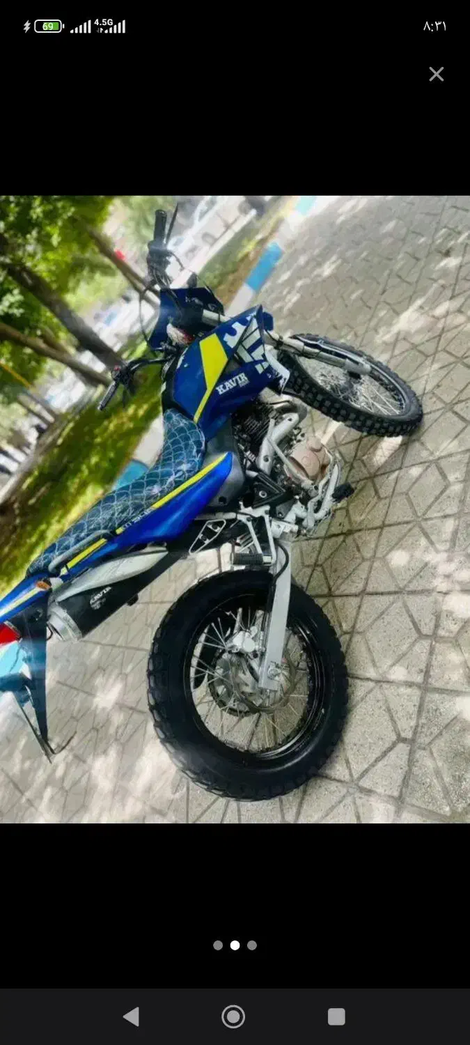 موتور 250 کویر تلیر|موتورسیکلت|جوانرود, |دیوار