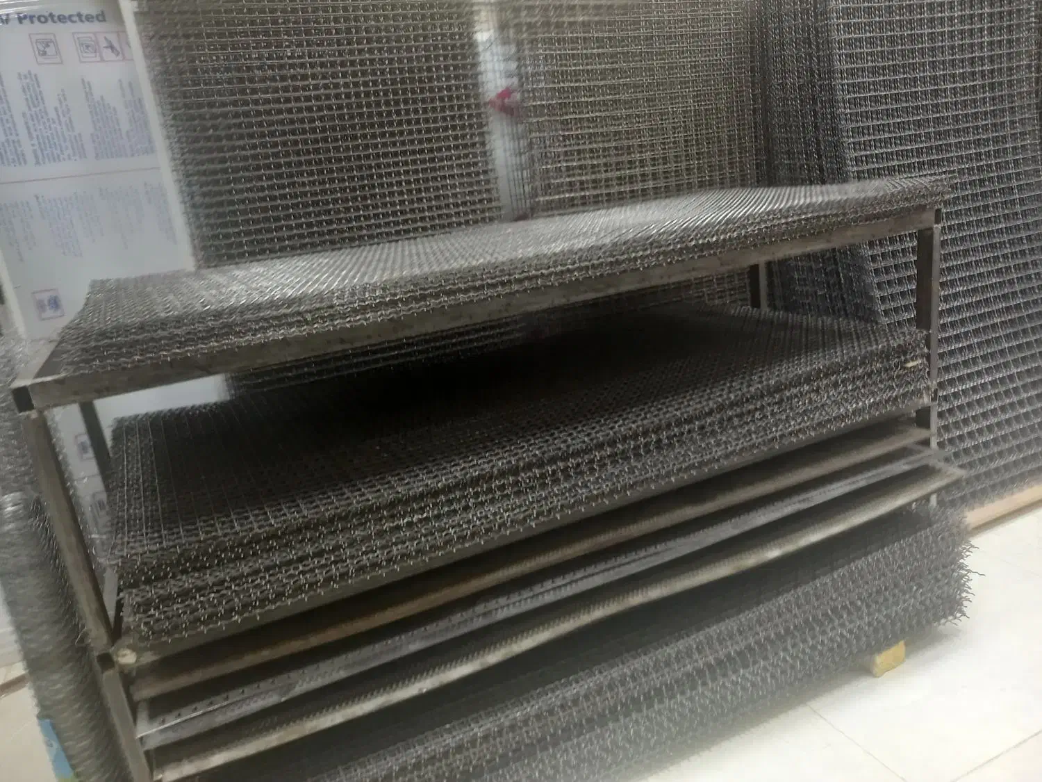 توری فنس پرسی و حصاری|مصالح و تجهیزات ساختمان|یزد, |دیوار