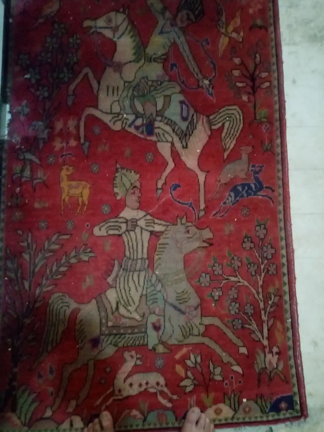 فرش|فرش|اصفهان, شمس آباد|دیوار