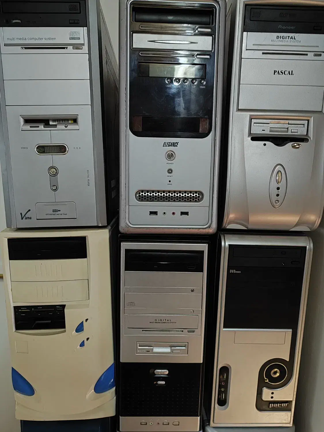 تعدادی کیس کامل و آماده بکار ddr2|رایانه رومیزی|چالوس, |دیوار