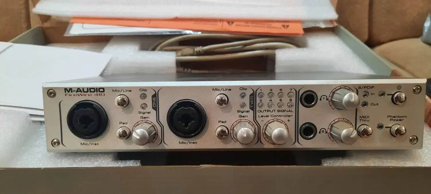 کارت صدا M Audio|آلات موسیقی|تهران, گلستان (شهرک راه آهن)|دیوار