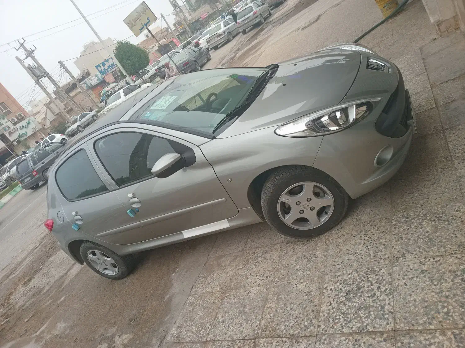 207 نقره ای تیتانیوم ارتقا فول 1404|خودرو سواری و وانت|آبادان, |دیوار