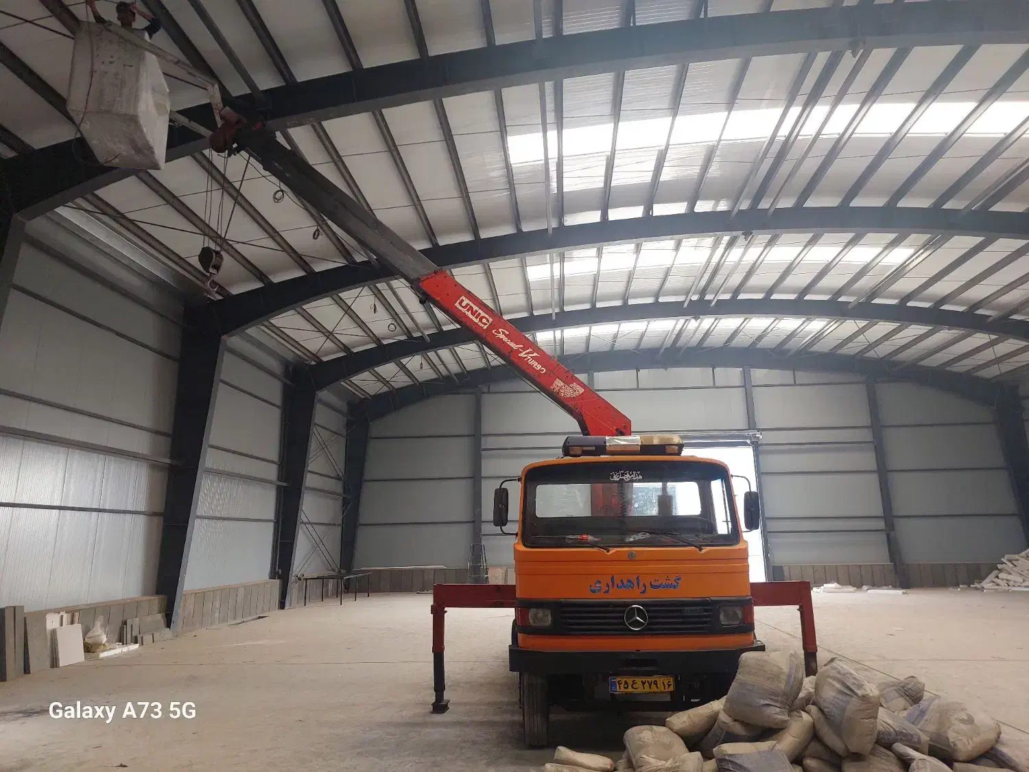 جرثقیل با سبد بالابر تا ارتفاع ۱۵ متر|خدمات حمل و نقل|ری, اقدسیه|دیوار