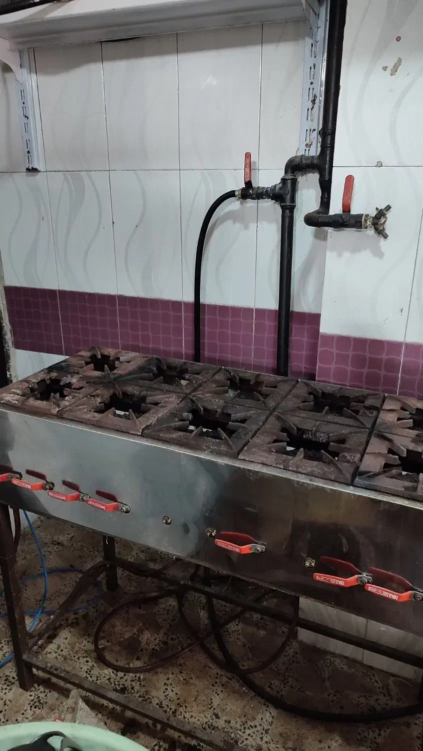 گاز 10شعله|اجاق گاز و لوازم برقی پختوپز|رشت, حومه رشت|دیوار