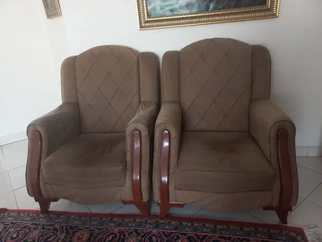 مبلمان ۷ نفره چوب راش|مبلمان خانگی و میز عسلی|تهران, اکباتان|دیوار