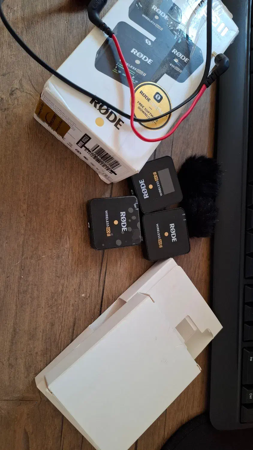 میکروفون بیسیم رودrode wireless go|صوتی و تصویری|خوی, |دیوار