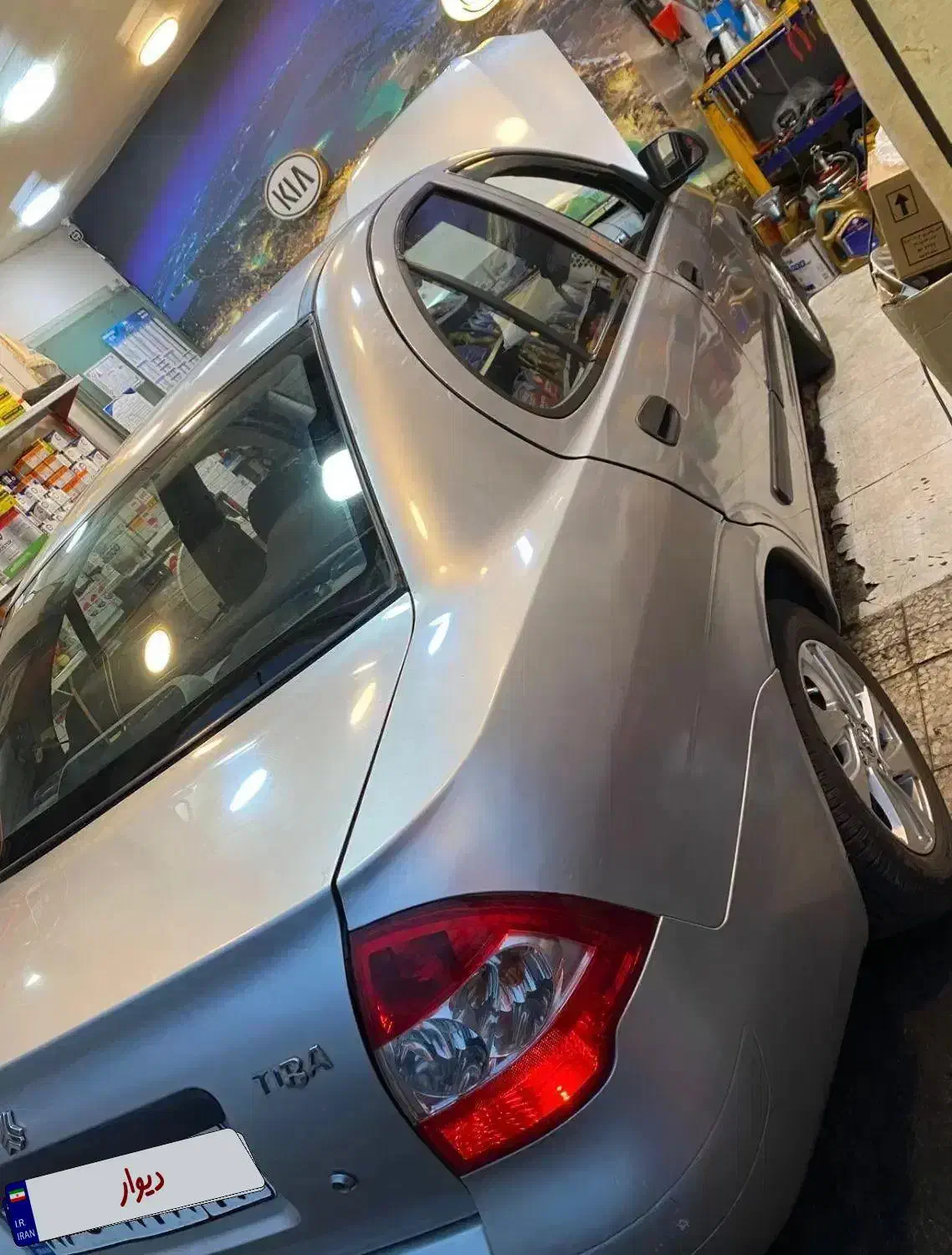 تیبا نقره ای متالیک|خودرو سواری و وانت|تالش, هشتپر|دیوار