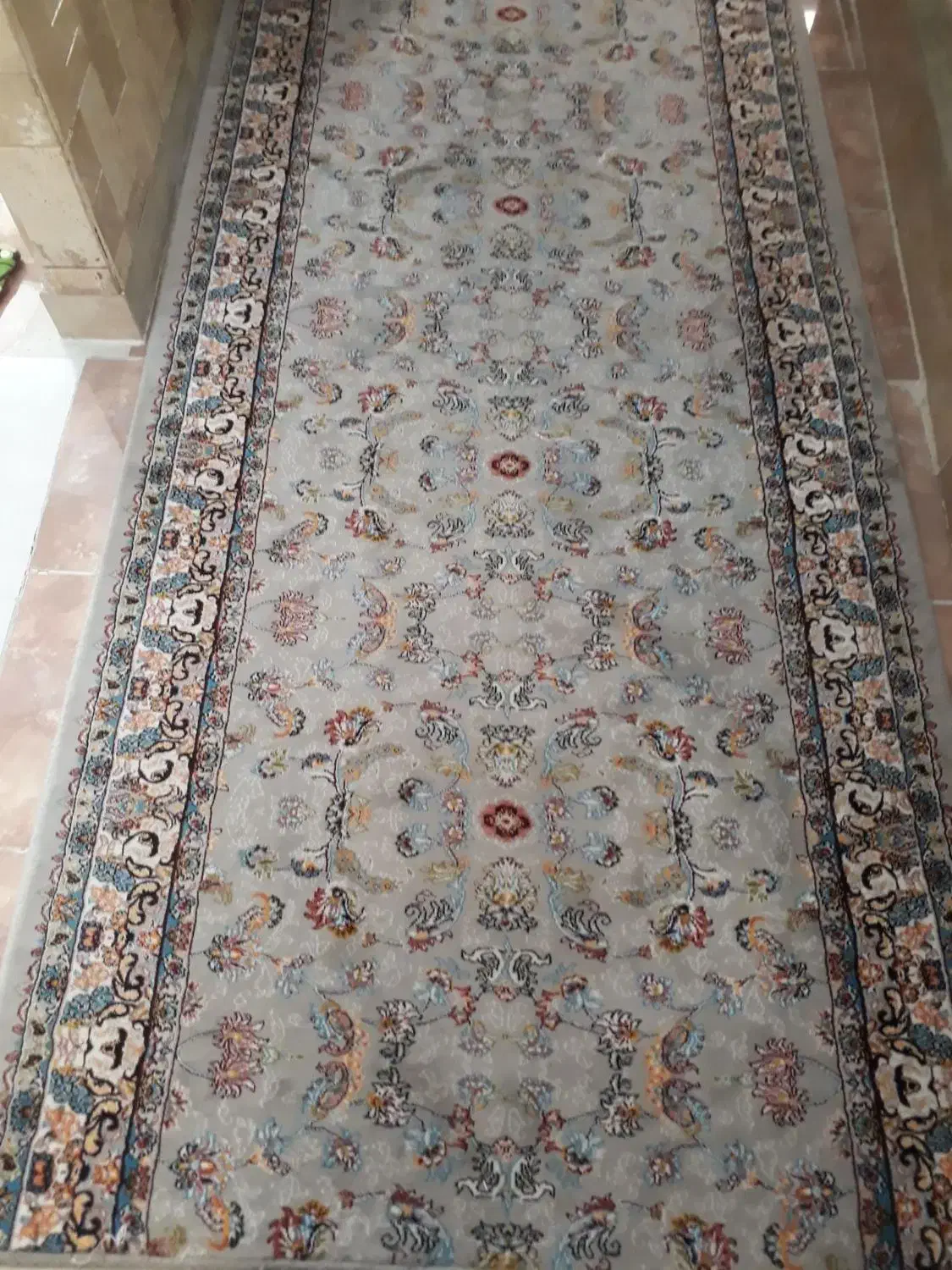 فرش کناره یا برای راهرو|فرش|بروجرد, |دیوار